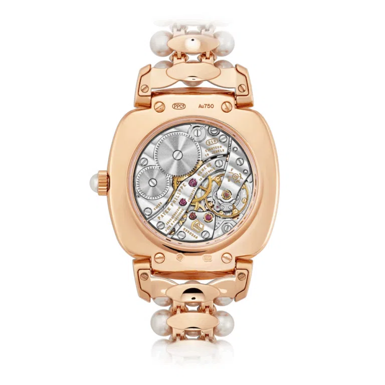 Patek Philippe Gondolo 7042/100R-010 Paved Diamonds Dial Rose Gold Watch – image 2