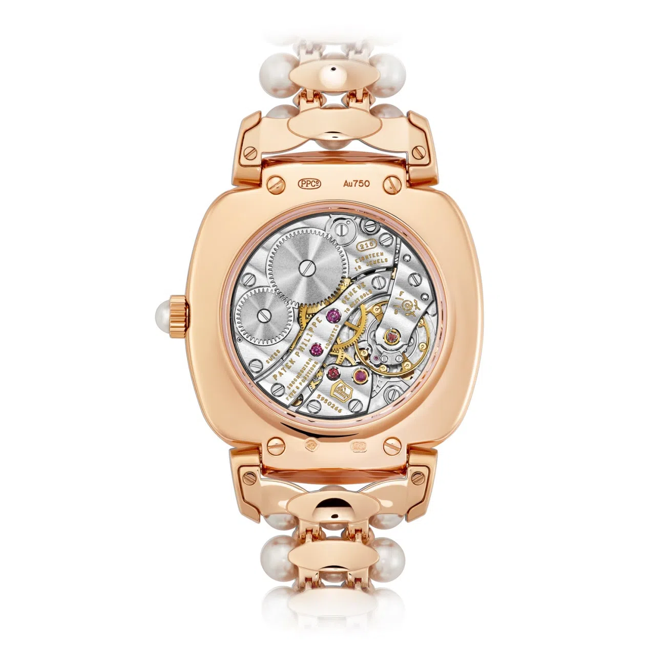 Patek Philippe Gondolo 7042/100R-010 Paved Diamonds Dial Rose Gold Watch – image 2