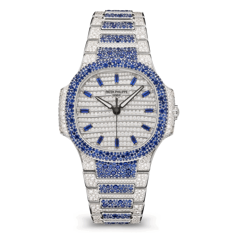 Patek Philippe Nautilus 7118/1451G-001 Diamond Dial White gold Watch