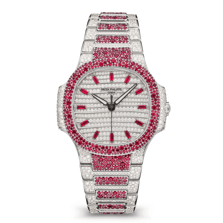 Patek Philippe Nautilus 7118/1452G-001 Diamond Dial White gold Watch