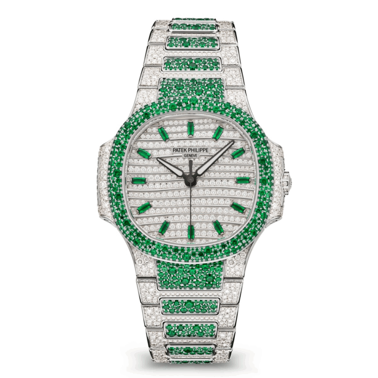 Patek Philippe Nautilus 7118/1453G-001 Diamond Dial White gold Watch