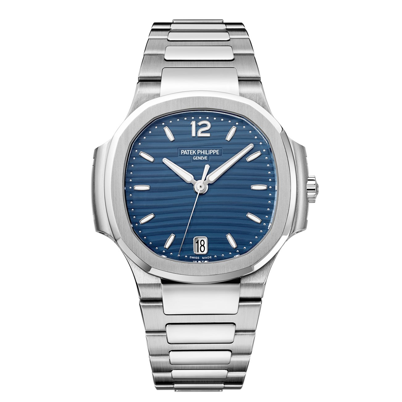 Patek Philippe Nautilus 7118-1A-001 Blue opaline Dial Stainless steel Watch