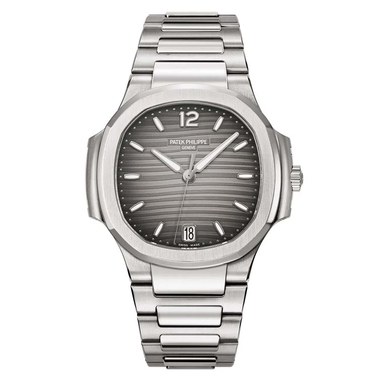Patek Philippe Nautilus 7118/1A-011 Smoke gray Dial Stainless steel Watch