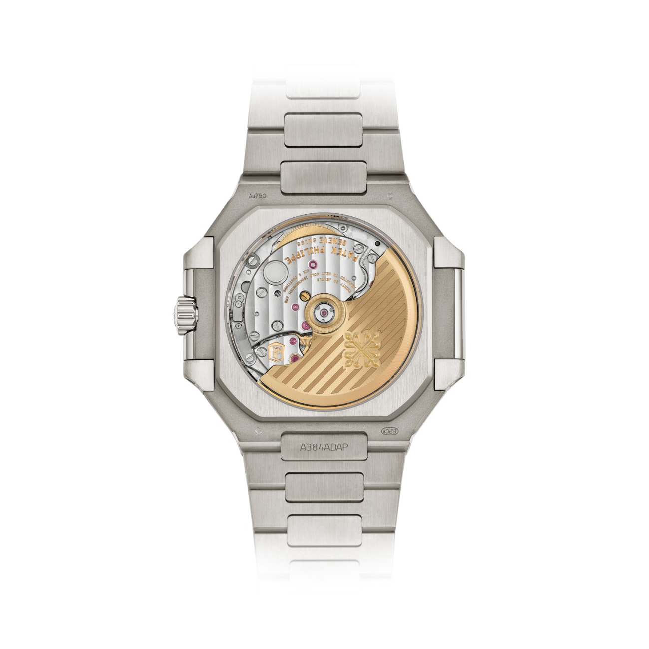 Patek Philippe Cubitus 7128/1G-001 Sunburst Blue-gray Dial White Gold Watch