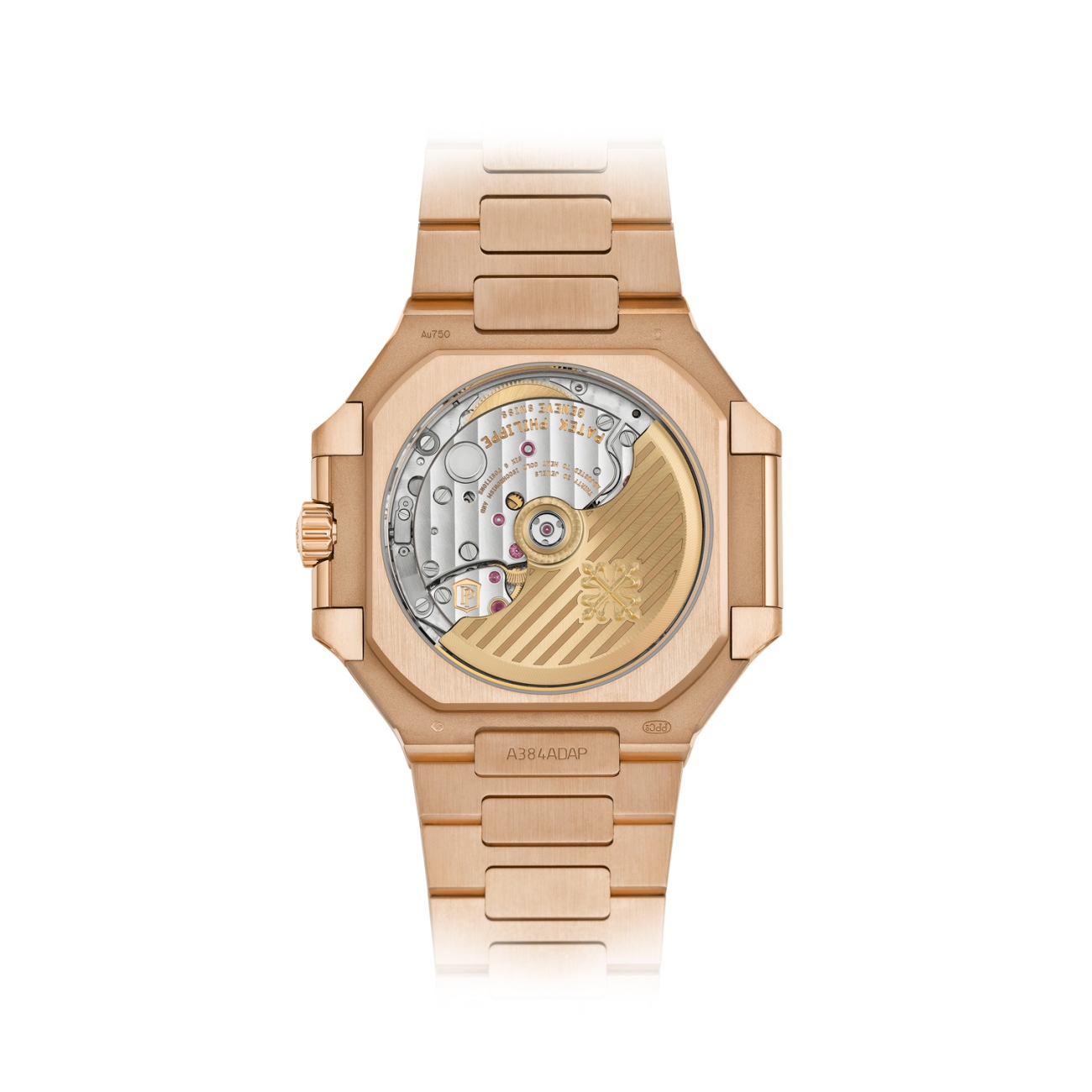 Patek Philippe Cubitus 7128/1R-001 Sunburst Brown Dial Rose Gold Watch