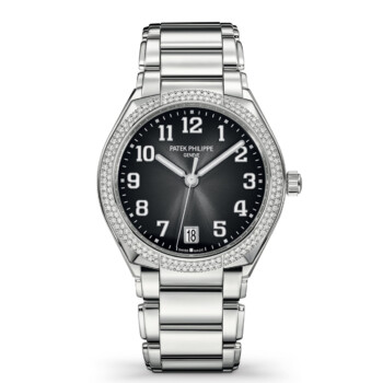 Patek Philippe Twenty-4 7300/1200A-010 stainless steel watch, grey sunburst dial
