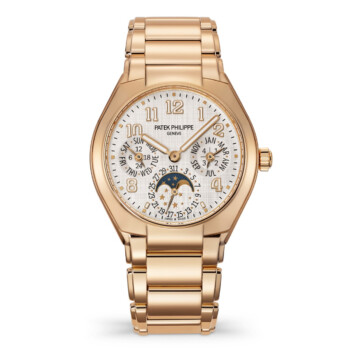 Patek Philippe Twenty-4 7340/1R-001 rose gold watch, silver dial