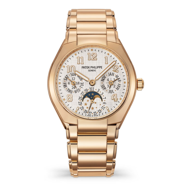 Patek Philippe Twenty-4 7340/1R-001 rose gold watch, silver dial