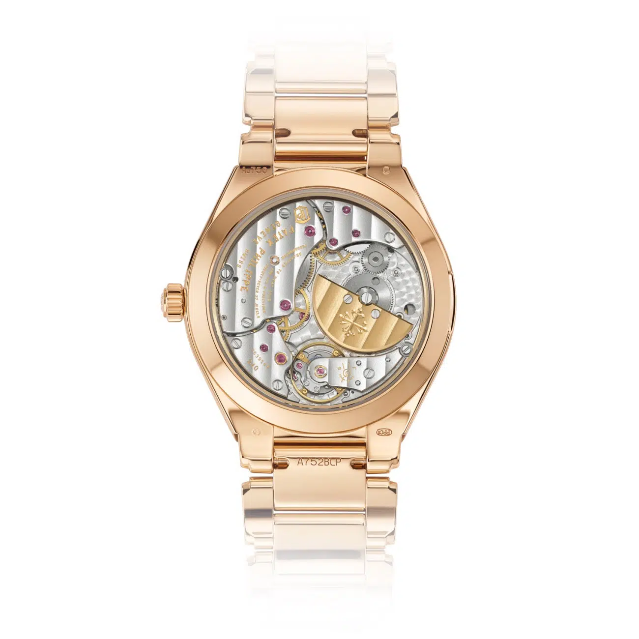 Patek Philippe Twenty-4 7340/1R-010 rose gold watch, dial detail
