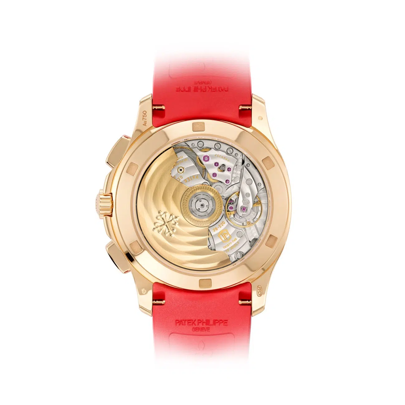 Patek Philippe Aquanaut 7968/300R-001 Rainbow Bezel Mother-of-Pearl Dial Rose Gold Watch – image 4