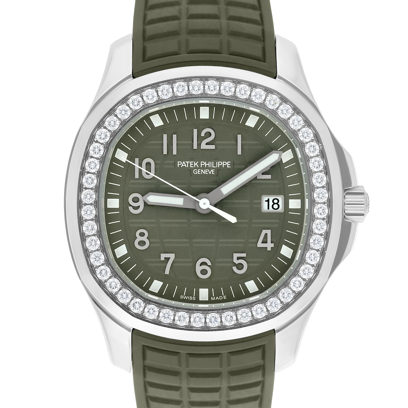 Patek Philippe Aquanaut 5267/200A-011 Khaki Green Dial Stainless Steel Watch