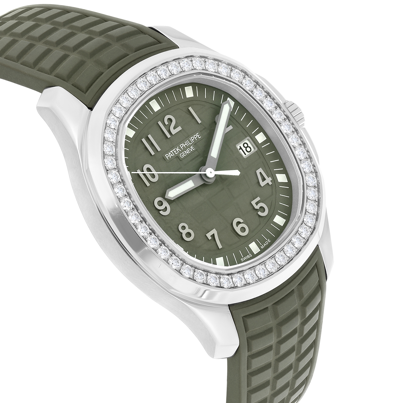 Patek Philippe Aquanaut 5267/200A-011 Khaki Green Dial Stainless Steel Watch