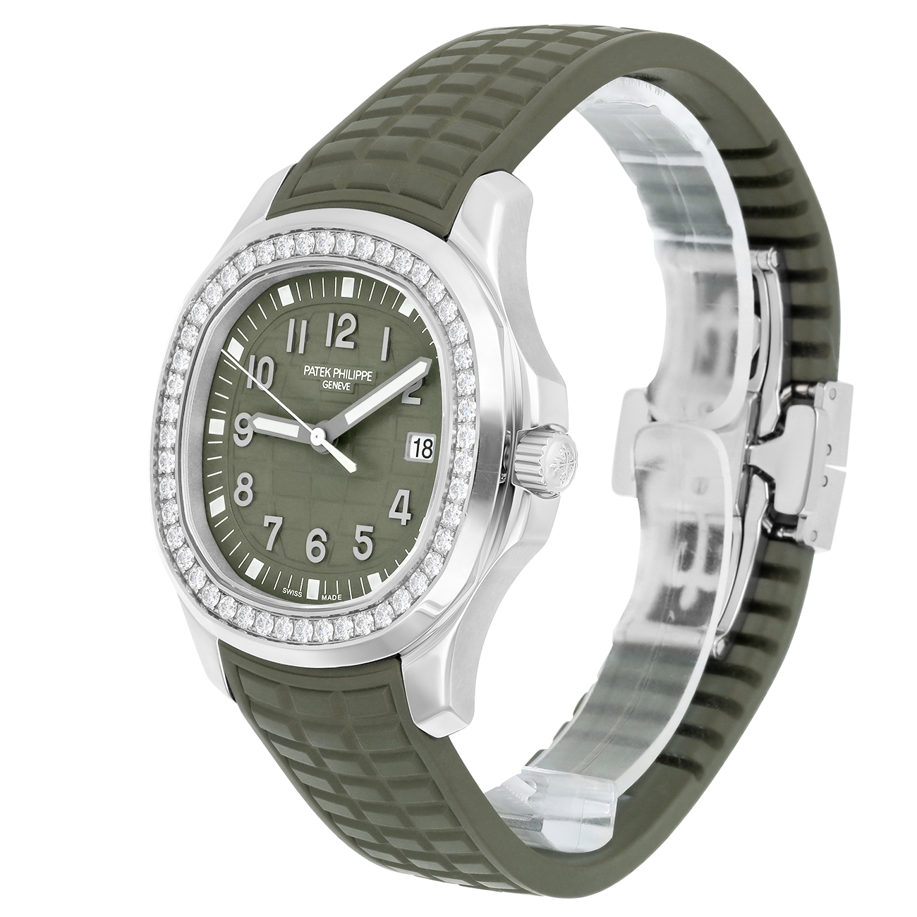 Patek Philippe Aquanaut 5267/200A-011 Khaki Green Dial Stainless Steel Watch