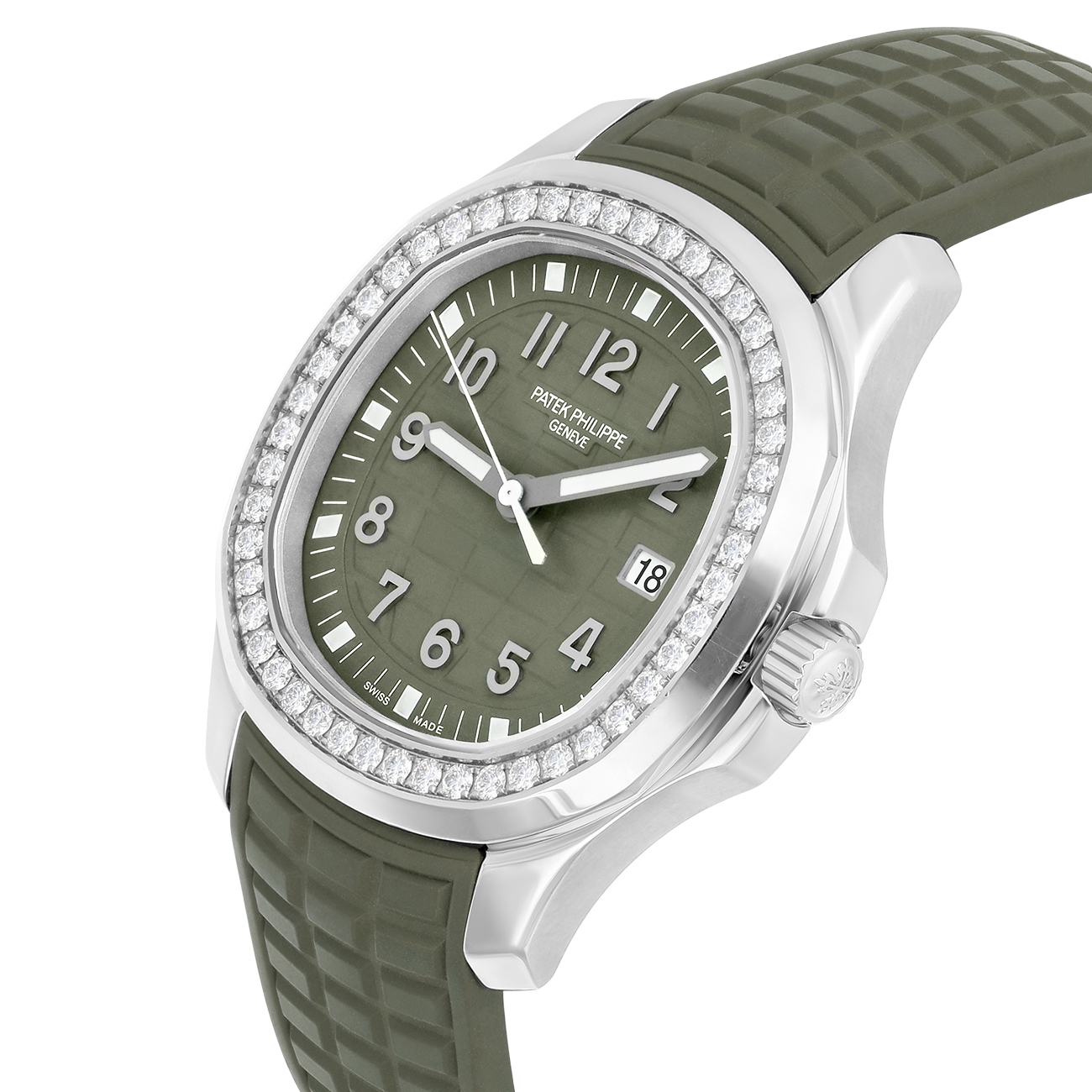 Patek Philippe Aquanaut 5267/200A-011 Khaki Green Dial Stainless Steel Watch