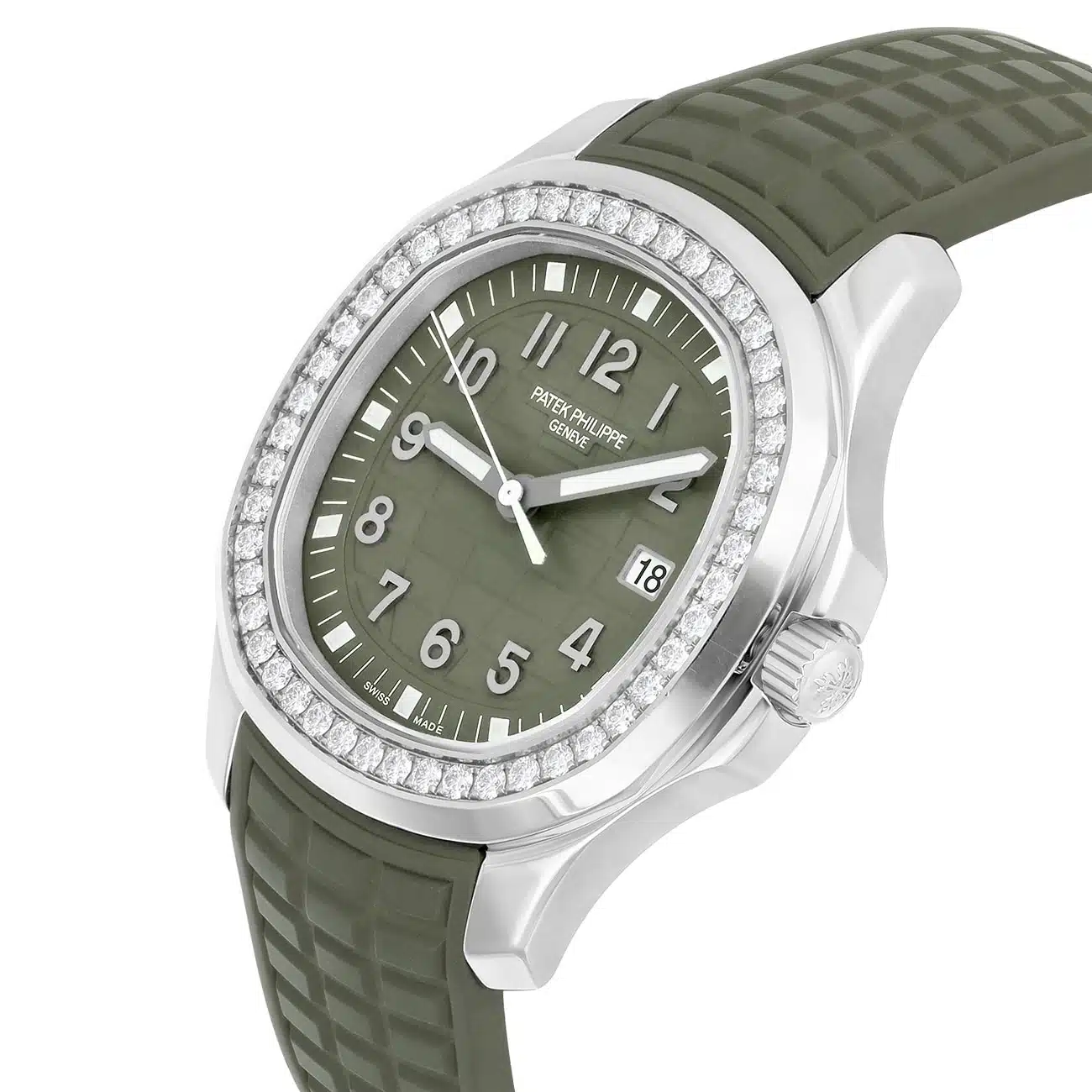 Patek Philippe Aquanaut 5267/200A-011 Khaki Green Dial Stainless Steel Watch – image 7