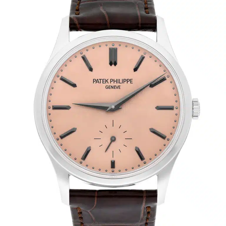 Patek Philippe Calatrava 6196P-001 Rose-gilt opaline Dial Platinum - 2026 – image 3