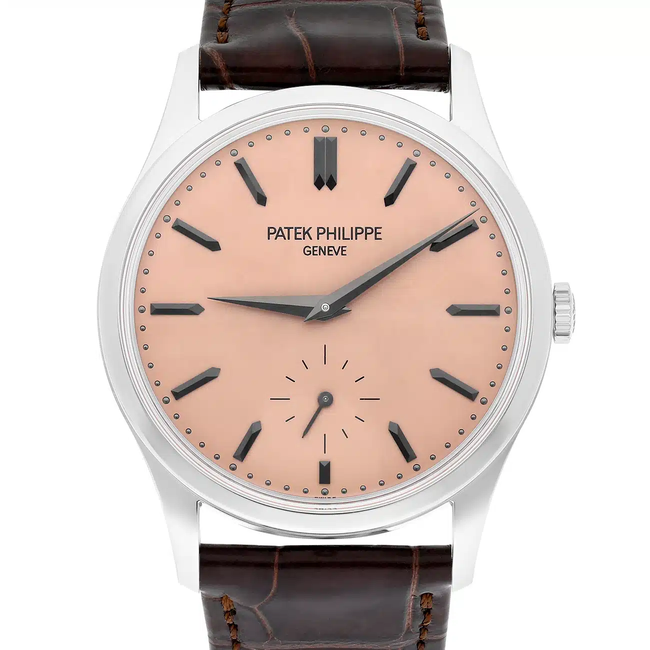 Patek Philippe Calatrava 6196P-001 Rose-gilt opaline Dial Platinum - 2026 – image 3