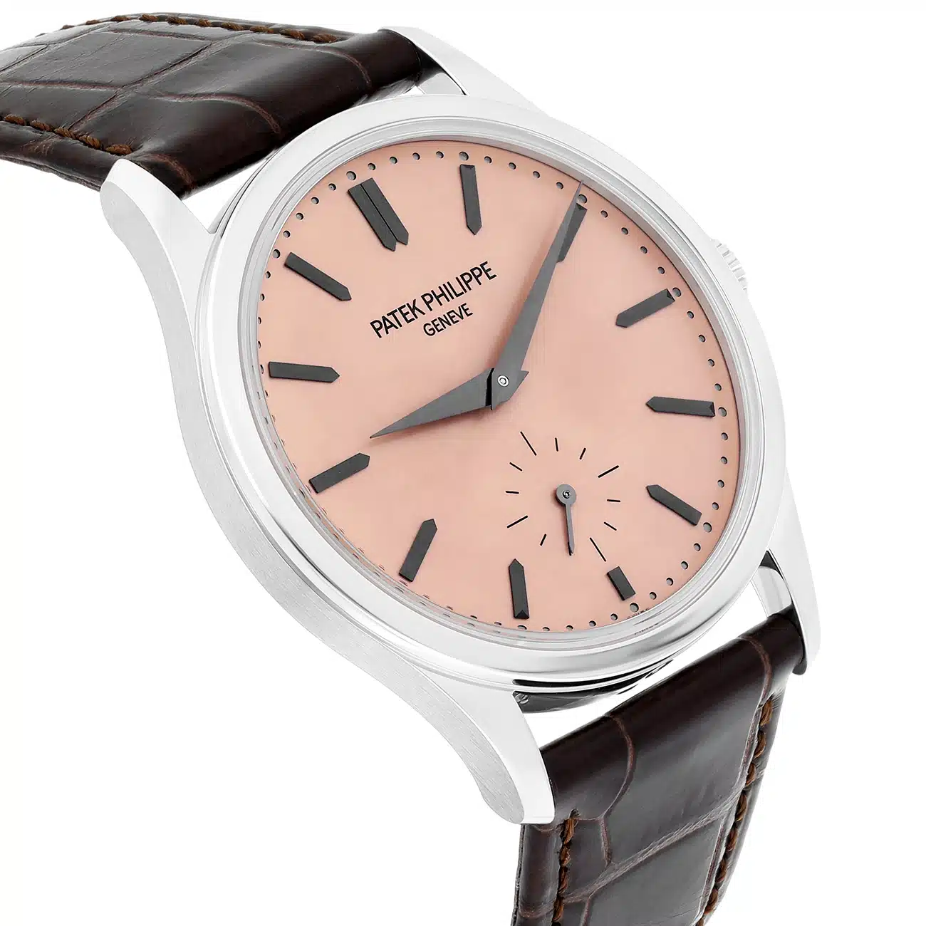 Patek Philippe Calatrava 6196P-001 Rose-gilt opaline Dial Platinum - 2026 – image 5