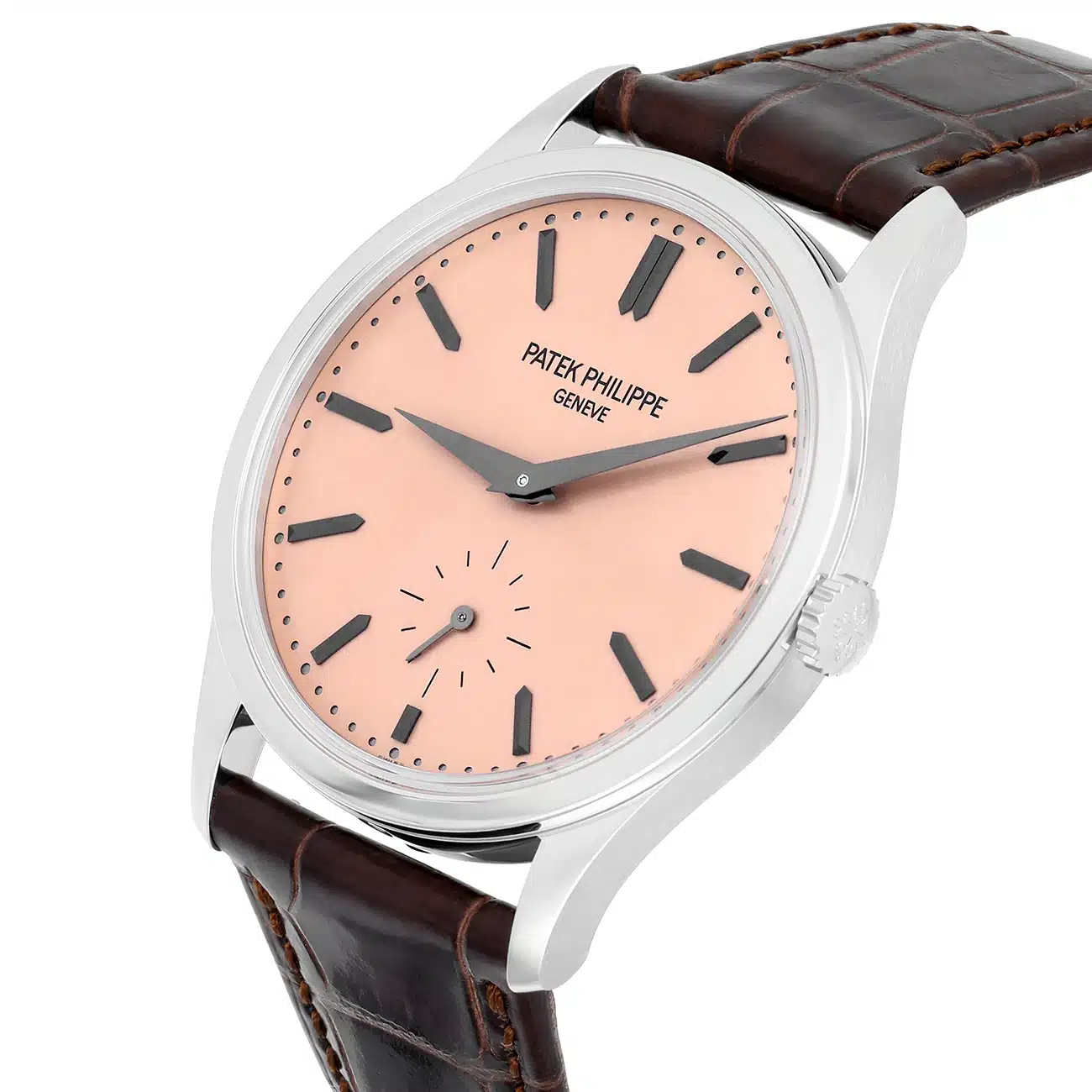 Patek Philippe Calatrava 6196P-001 Rose-gilt opaline Dial Platinum - 2026 – image 7