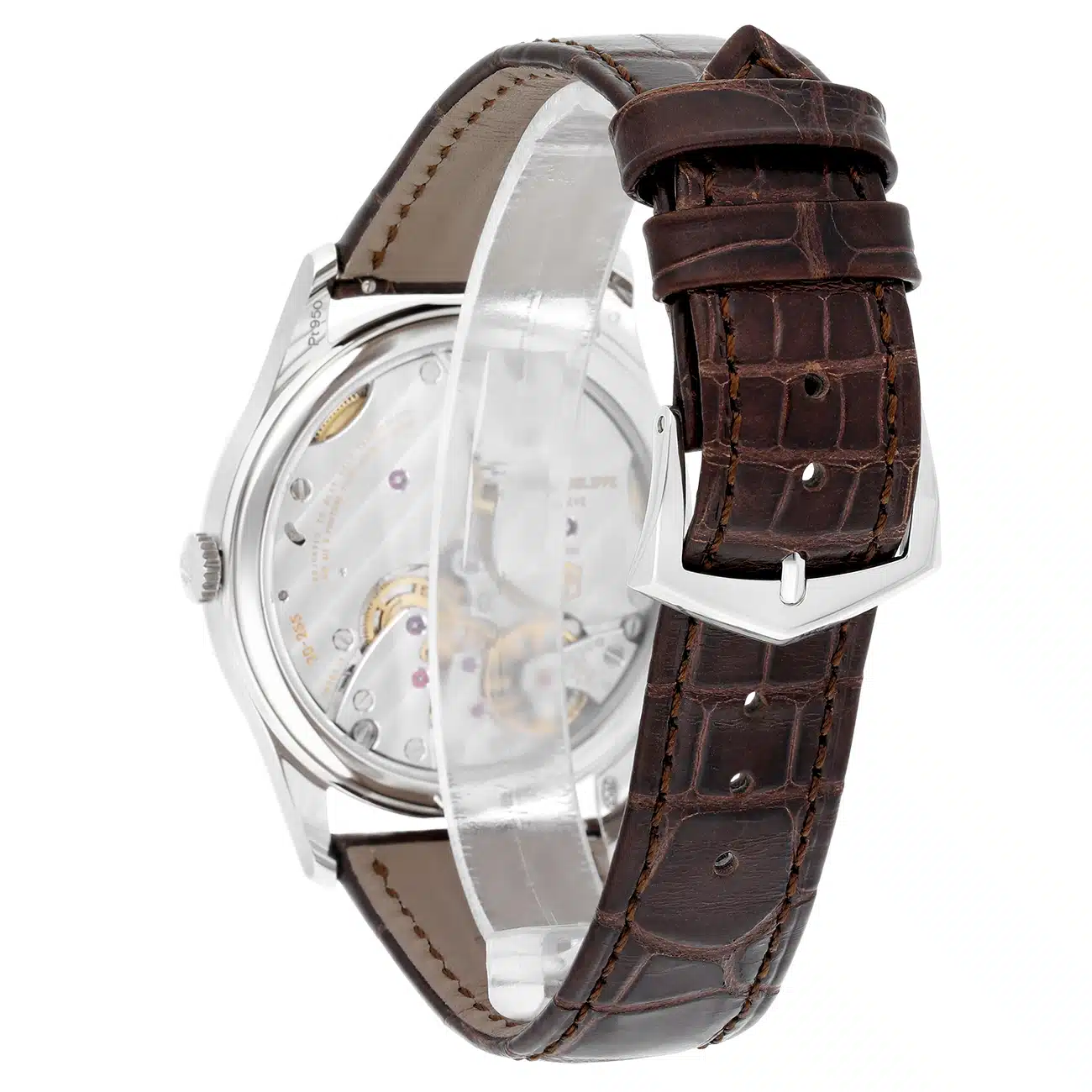 Patek Philippe Calatrava 6196P-001 Rose-gilt opaline Dial Platinum - 2026 – image 9