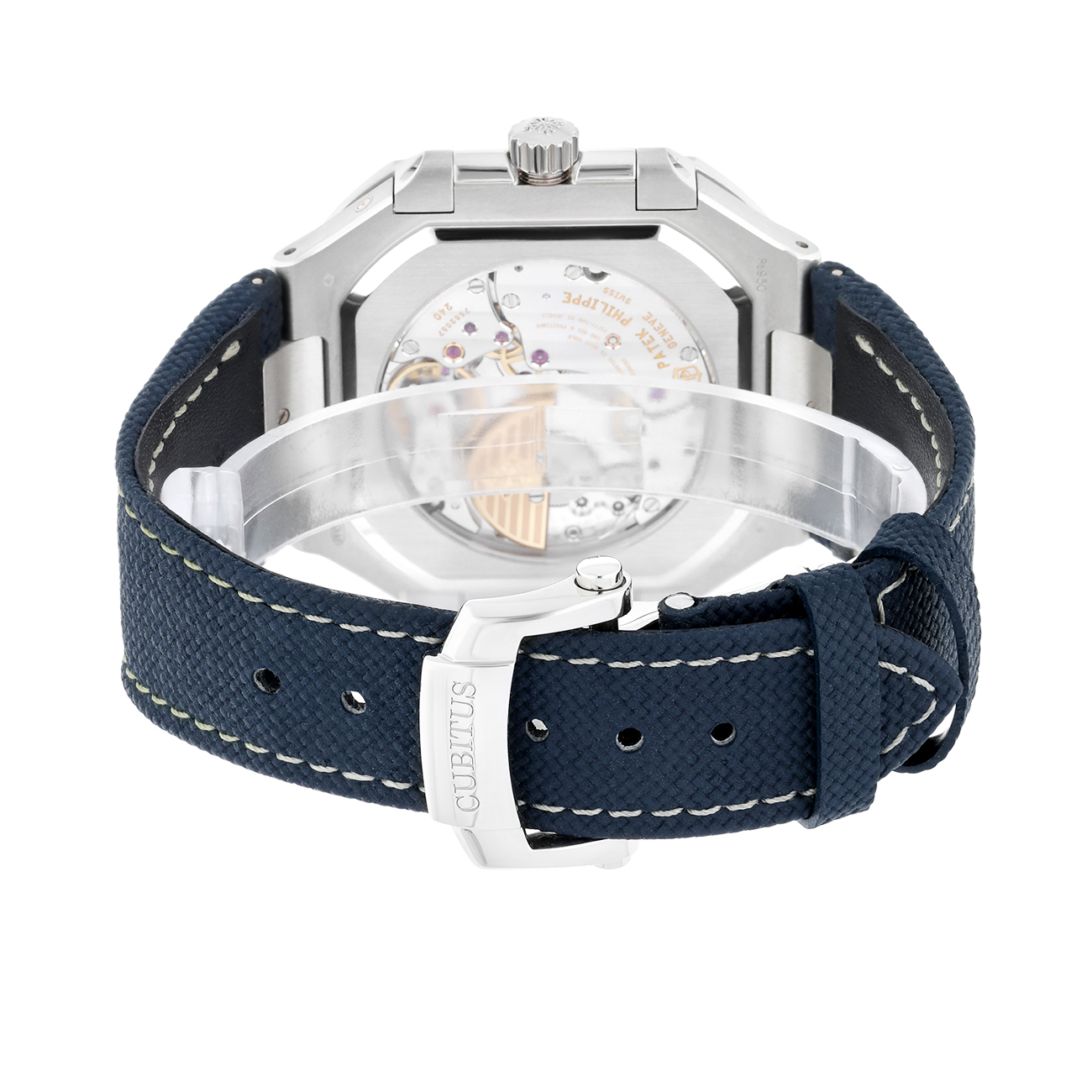 Patek Philippe Cubitus 5822P-001 Blue Dial Platinum Watch - 2024