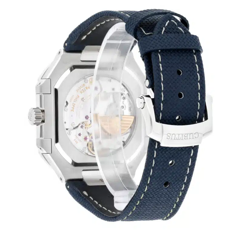 Patek Philippe Cubitus 5822P-001 Blue Dial Platinum Watch – image 9