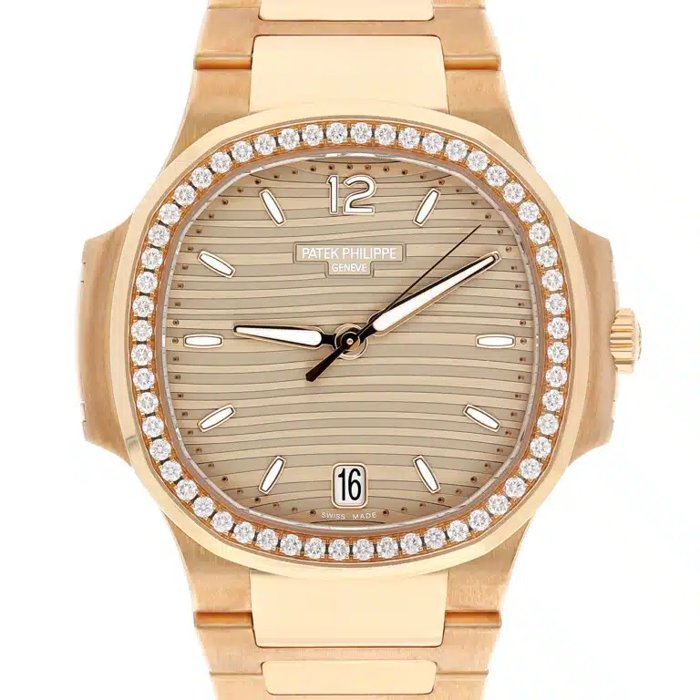 Patek Philippe Nautilus 7118/1200R-010 Golden brown opaline Dial Rose gold Watch – image 3