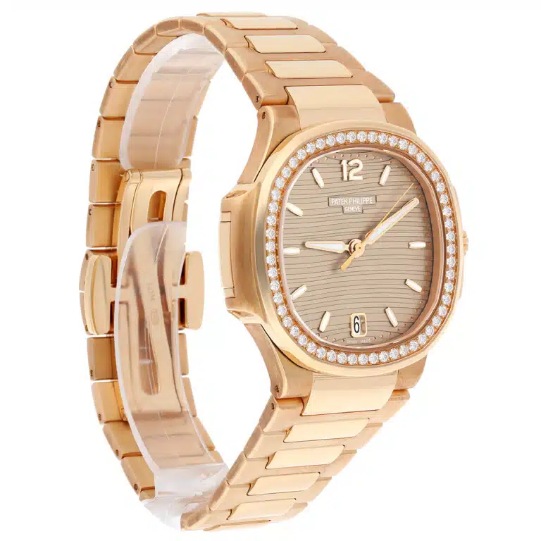 Patek Philippe Nautilus 7118/1200R-010 Golden brown opaline Dial Rose gold Watch – image 4