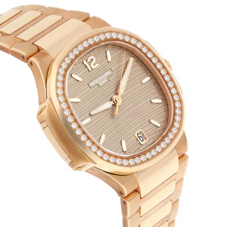Patek Philippe Nautilus 7118/1200R-010 Golden brown opaline Dial Rose gold Watch – image 5