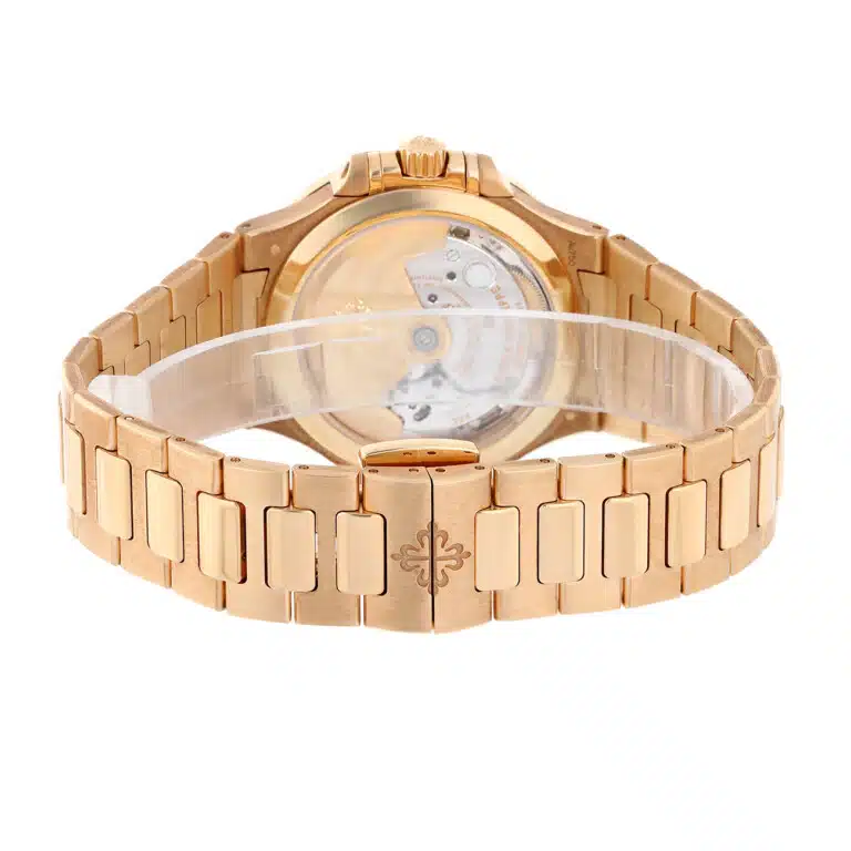 Patek Philippe Nautilus 7118/1200R-010 Golden brown opaline Dial Rose gold Watch – image 8