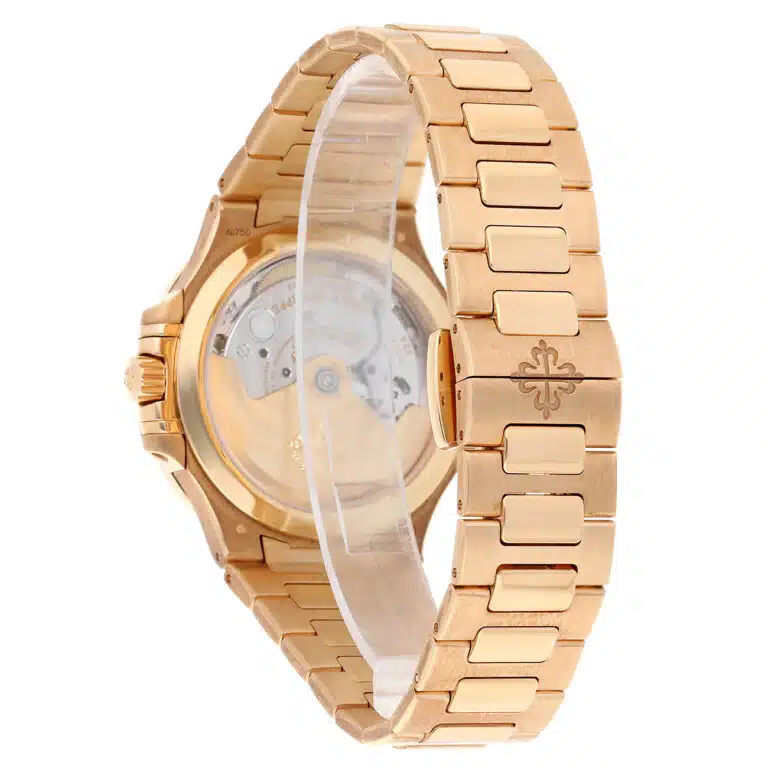 Patek Philippe Nautilus 7118/1200R-010 Golden brown opaline Dial Rose gold Watch – image 9