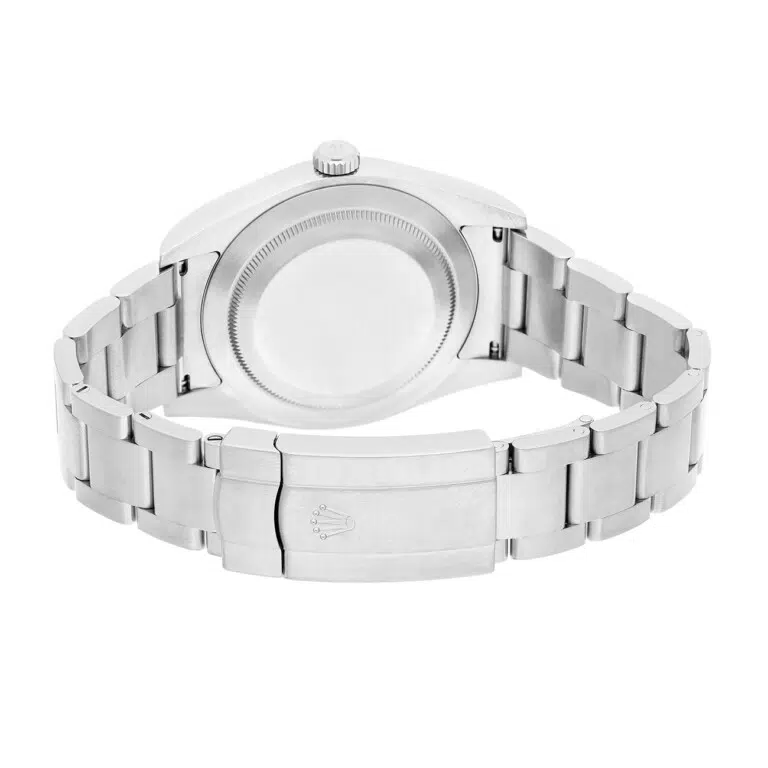 Rolex Oyster Perpetual 114300-0002 39mm Red Grape Dial Steel Men's Watch - 2015 – image 8