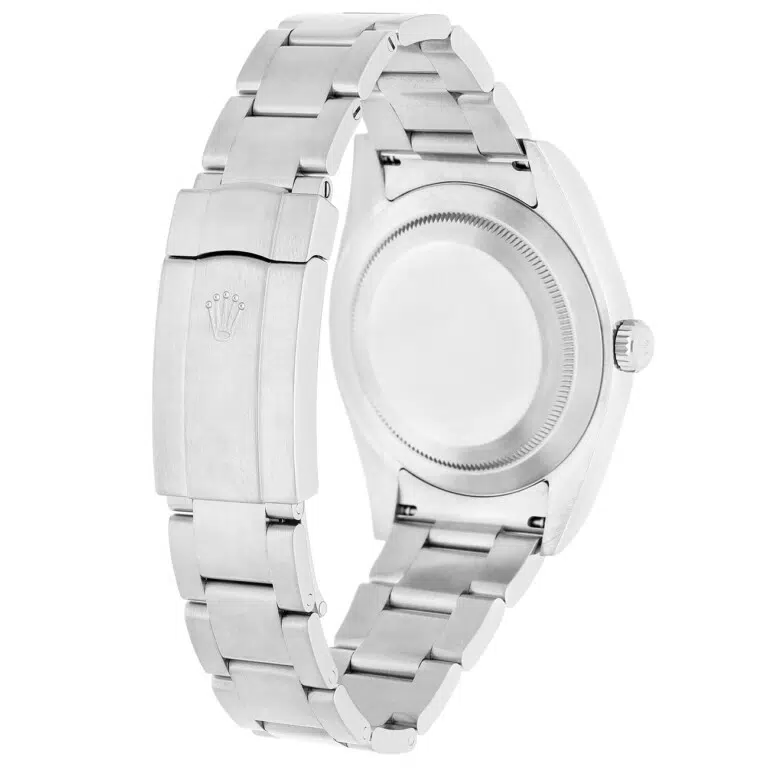 Rolex Oyster Perpetual 114300-0002 39mm Red Grape Dial Steel Men's Watch - 2015 – image 9