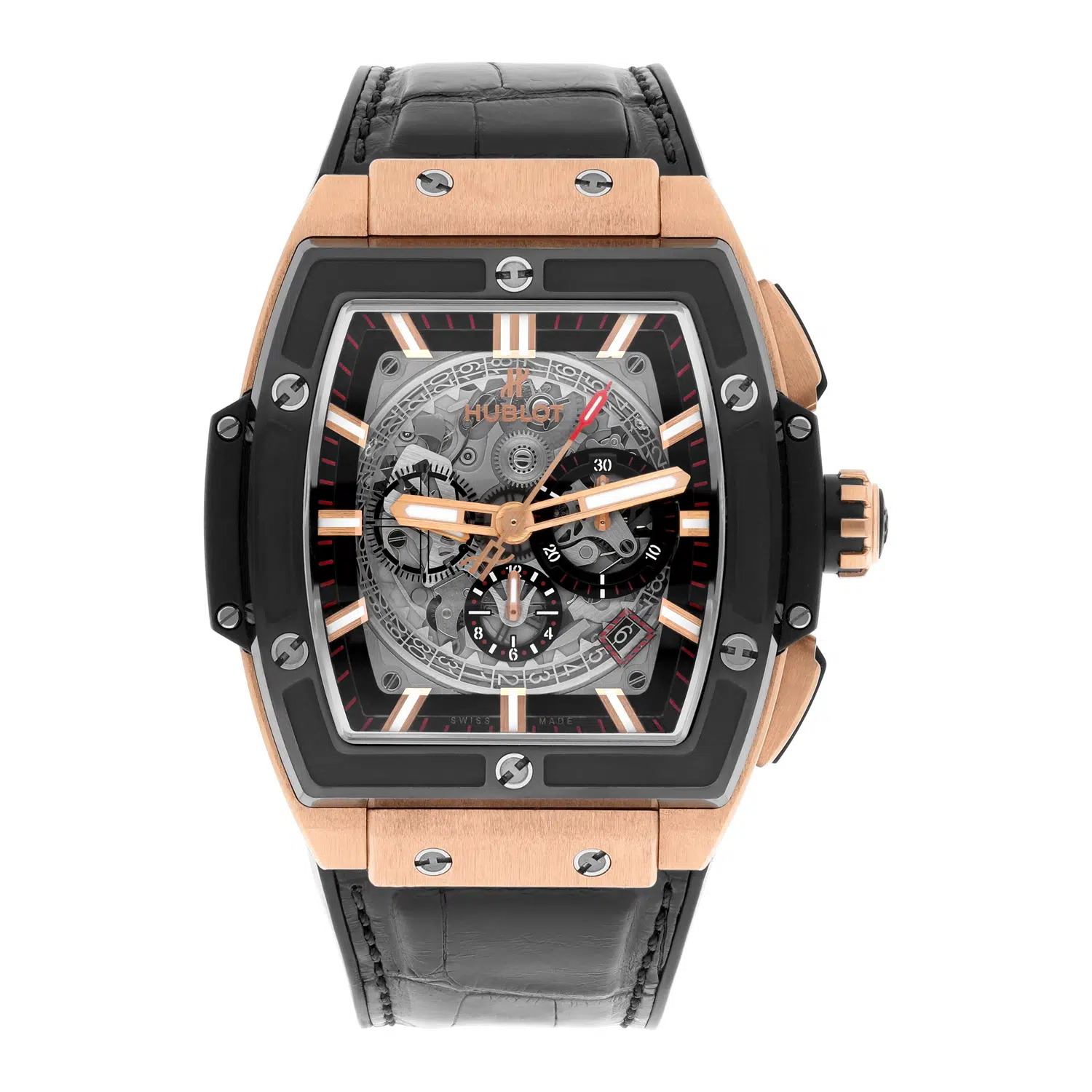 Hublot 601.OX.0183.LR Spirit Of Big Bang Chronograph Rose Gold Watch