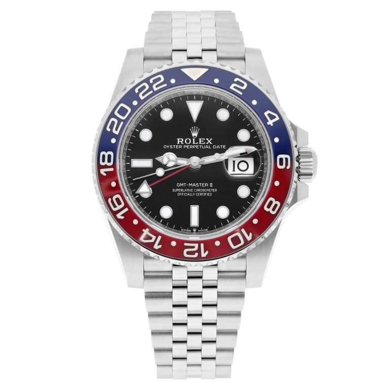 Rolex GMT-Master II 126710BLRO-0001 Pepsi, Jubilee bracelet, stainless steel