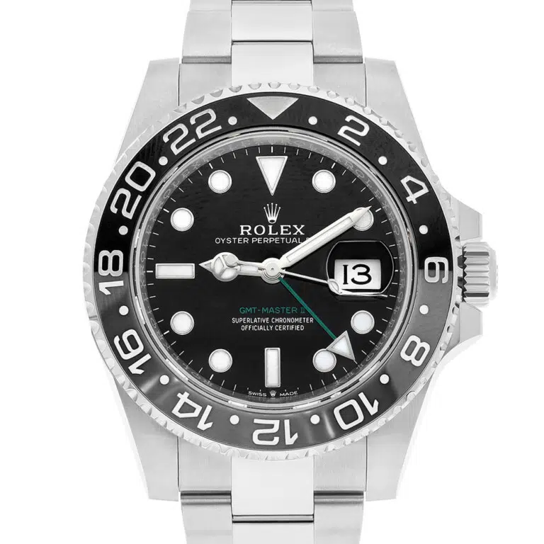 Rolex GMT-Master II 40mm 126710GRNR-0004 Black Dial Oyster Stainless Steel Watch – image 3