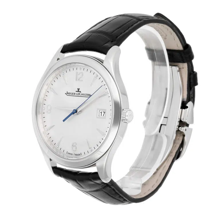 Jaeger-LeCoultre Master Control Date 176.8.40.S Q1548420 Silver Dial New Leather Strap Stainless Steel Watch – image 5