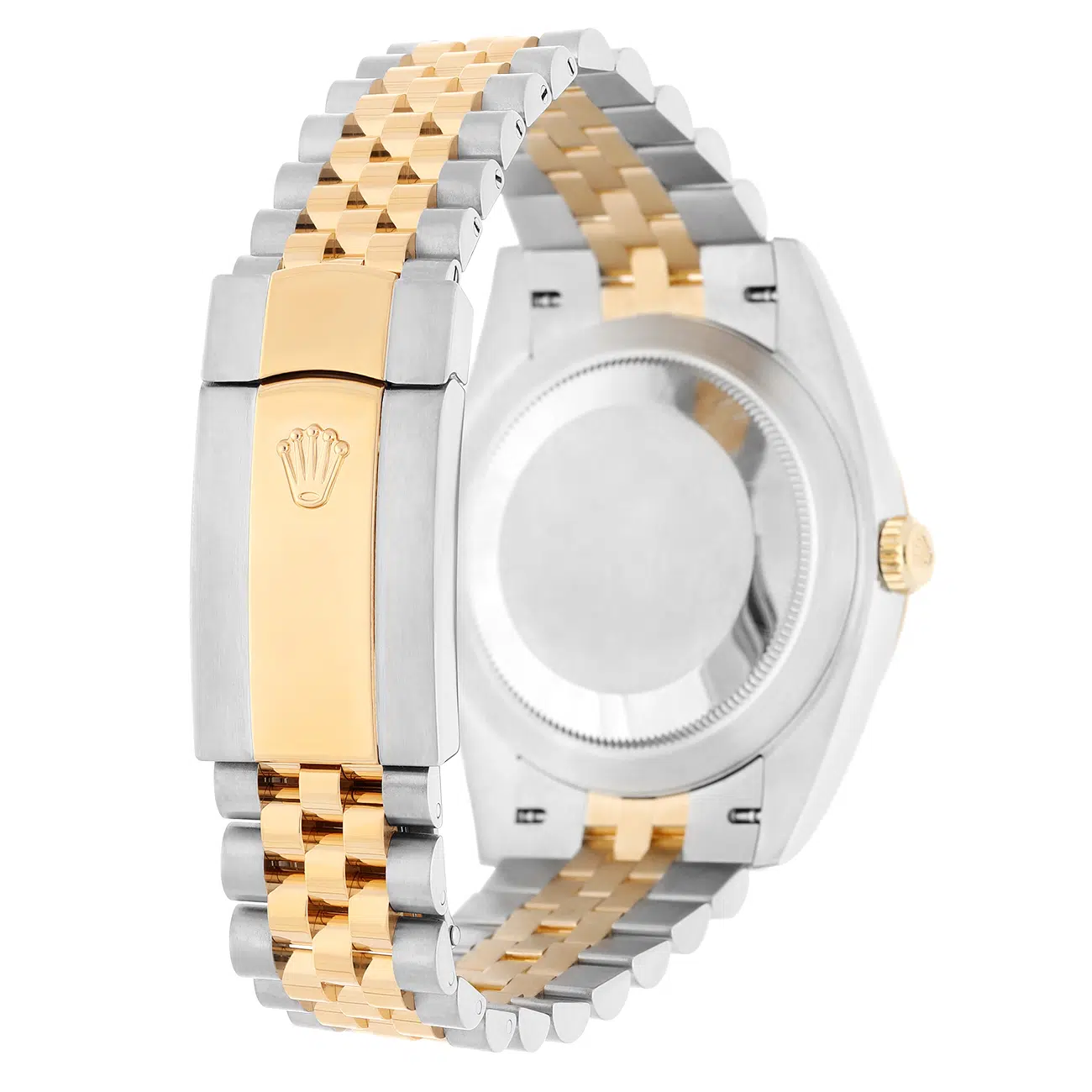 Rolex Datejust 41MM 126333-0012  Fluted Bezel Champagne Diamond Dial Jubilee Two Tone Watch 2016 – image 8