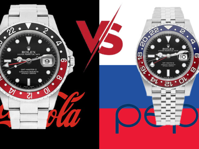 Rolex coke vs Rolex Pepsi