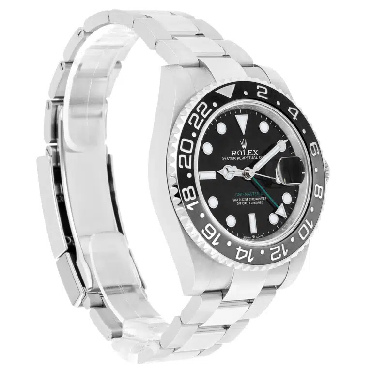 Rolex GMT-Master II 40mm 126710GRNR-0004 Black Dial Oyster Stainless Steel Watch – image 4