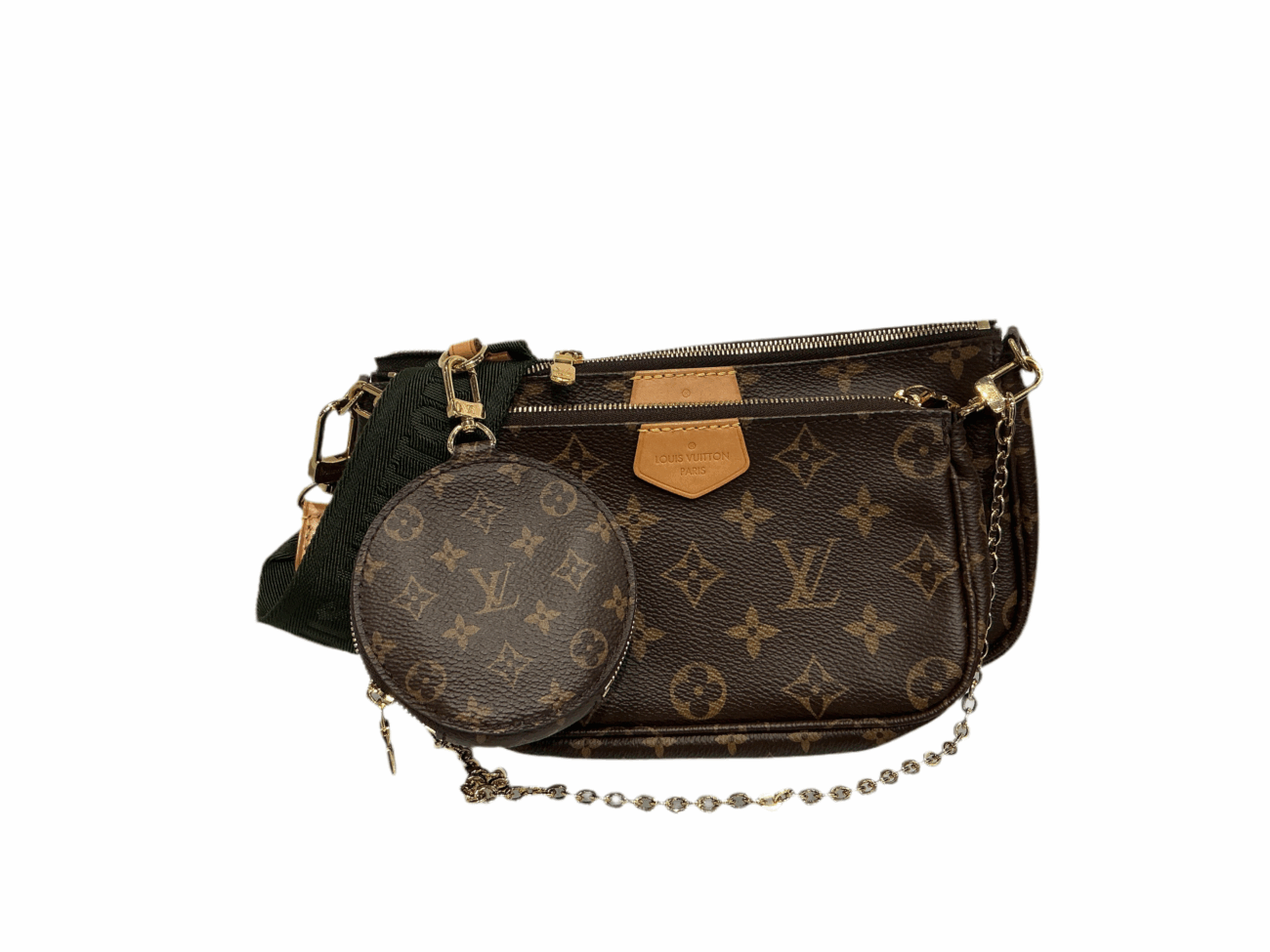 Louis Vuitton - Monogram Multi Pochette Accessories Green