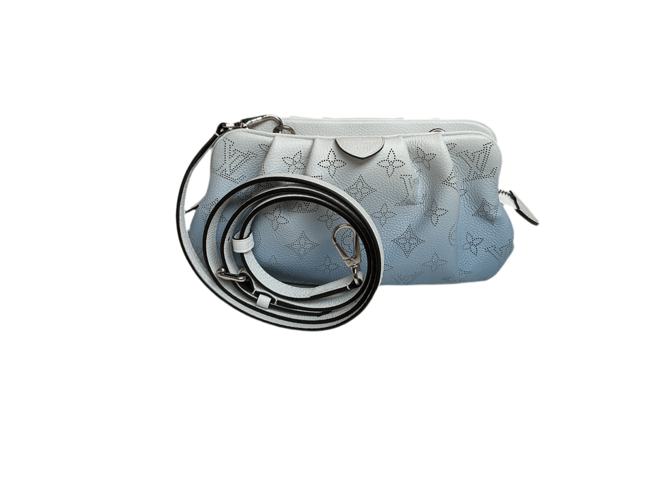 Louis Vuitton Scala Pouch Mahina Blu Ombre