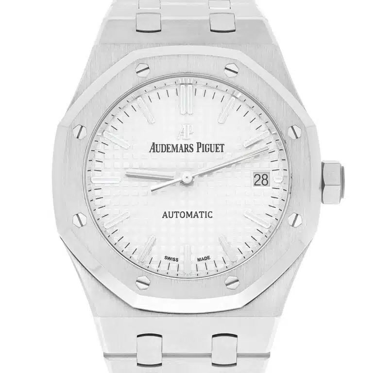 Audemars Piguet Royal Oak 15450ST.OO.1256ST.01.A Silver Dial Stainless Steel Watch – image 3