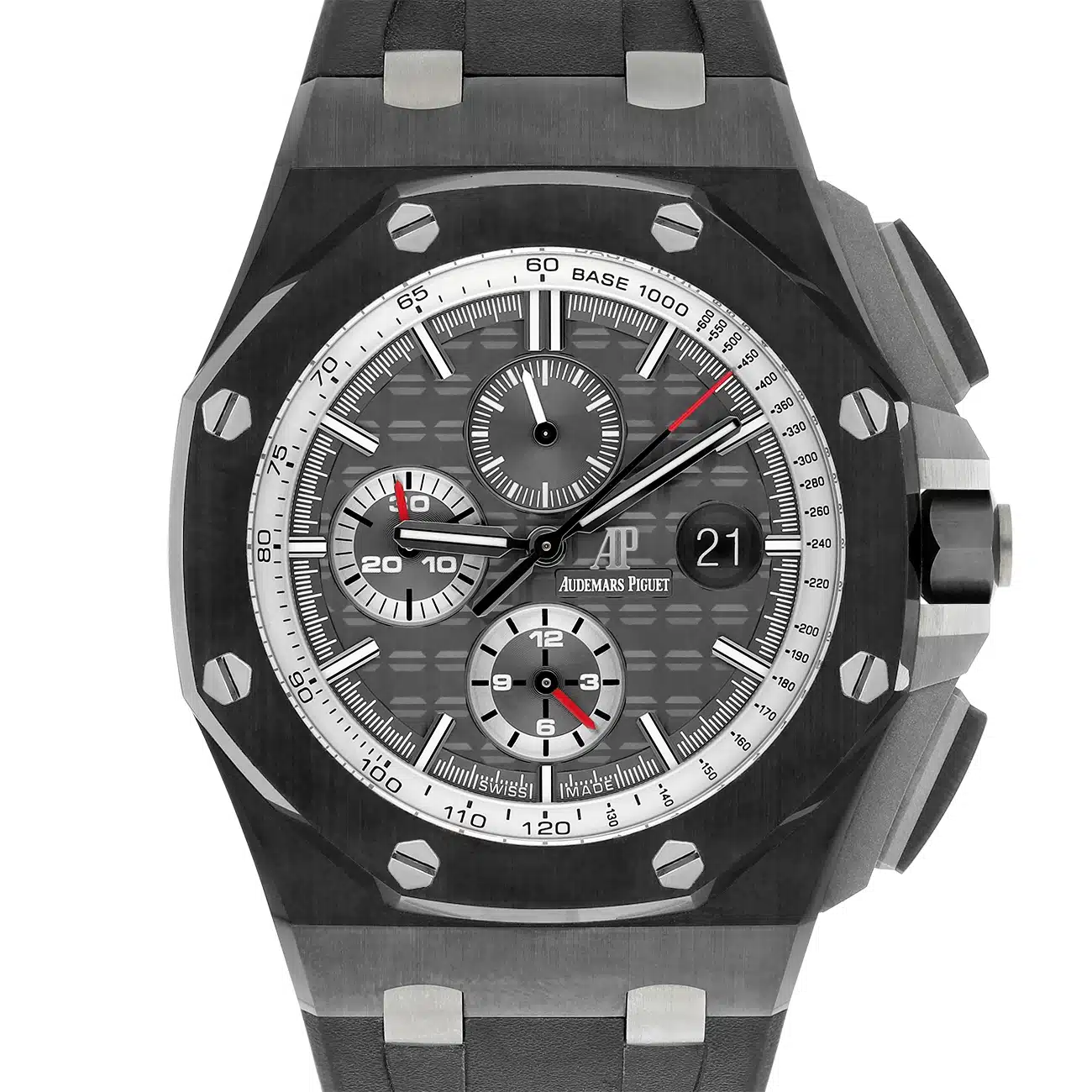 Audemars Piguet Royal Oak Offshore 26405ce.oo.a002ca.01 44mm  Chronograph Grey Dial Ceramic Anthracite Titanium Watch - 2016 – image 2
