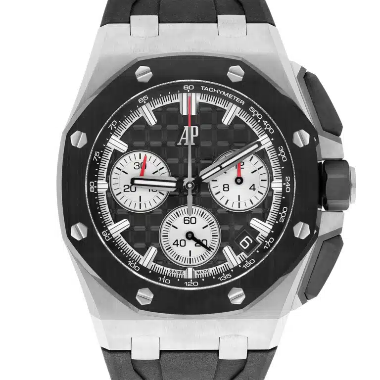 Audemars Piguet Royal Oak Offshore 26405CE.OO.A002CA.01.A 44mm Chronograph Grey Dial Black Ceramic Titanium Watch – image 2
