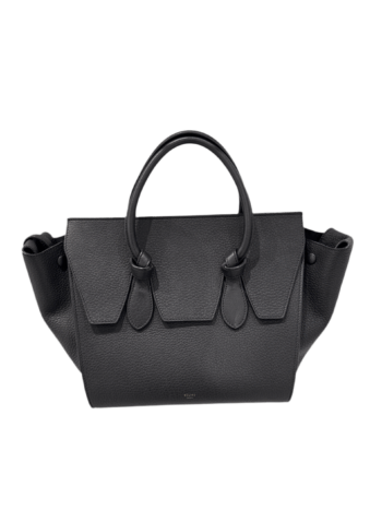 Celine Tie Knot Tote Black