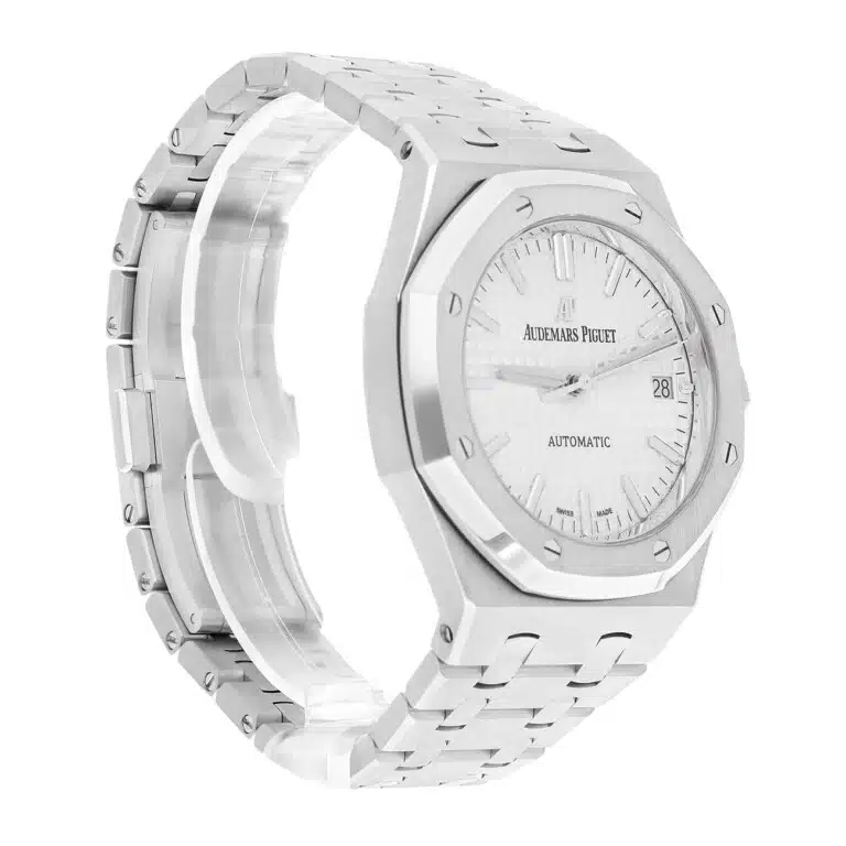 Audemars Piguet Royal Oak 15450ST.OO.1256ST.01.A Silver Dial Stainless Steel Watch – image 4
