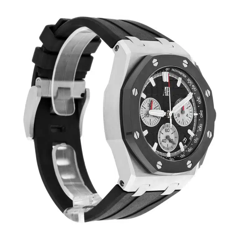 Audemars Piguet Royal Oak Offshore 26405CE.OO.A002CA.01.A 44mm Chronograph Grey Dial Black Ceramic Titanium Watch – image 3