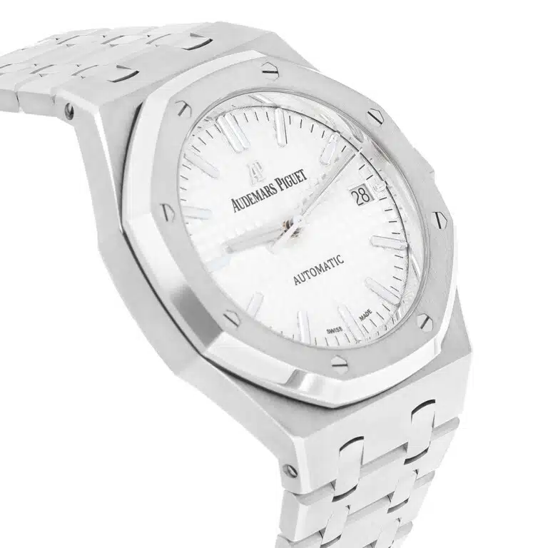 Audemars Piguet Royal Oak 15450ST.OO.1256ST.01.A Silver Dial Stainless Steel Watch – image 5
