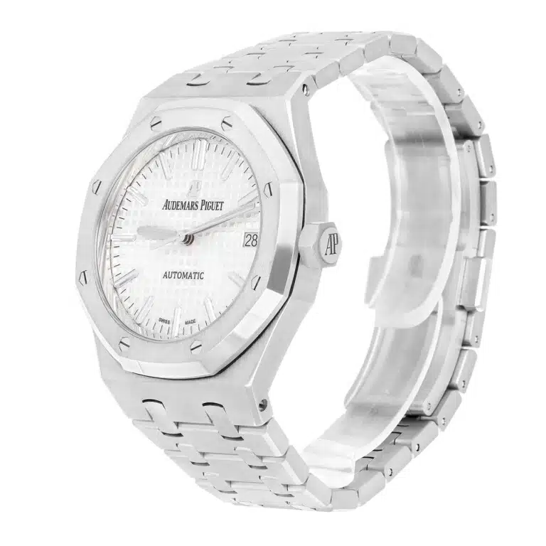 Audemars Piguet Royal Oak 15450ST.OO.1256ST.01.A Silver Dial Stainless Steel Watch – image 6
